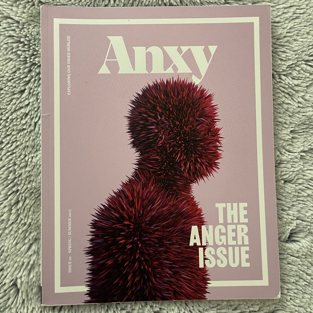 Anxy Issue 1 coffee table magazine like new
